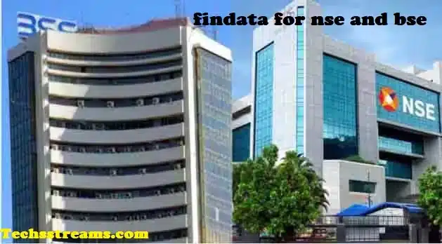 findata for nse and bse